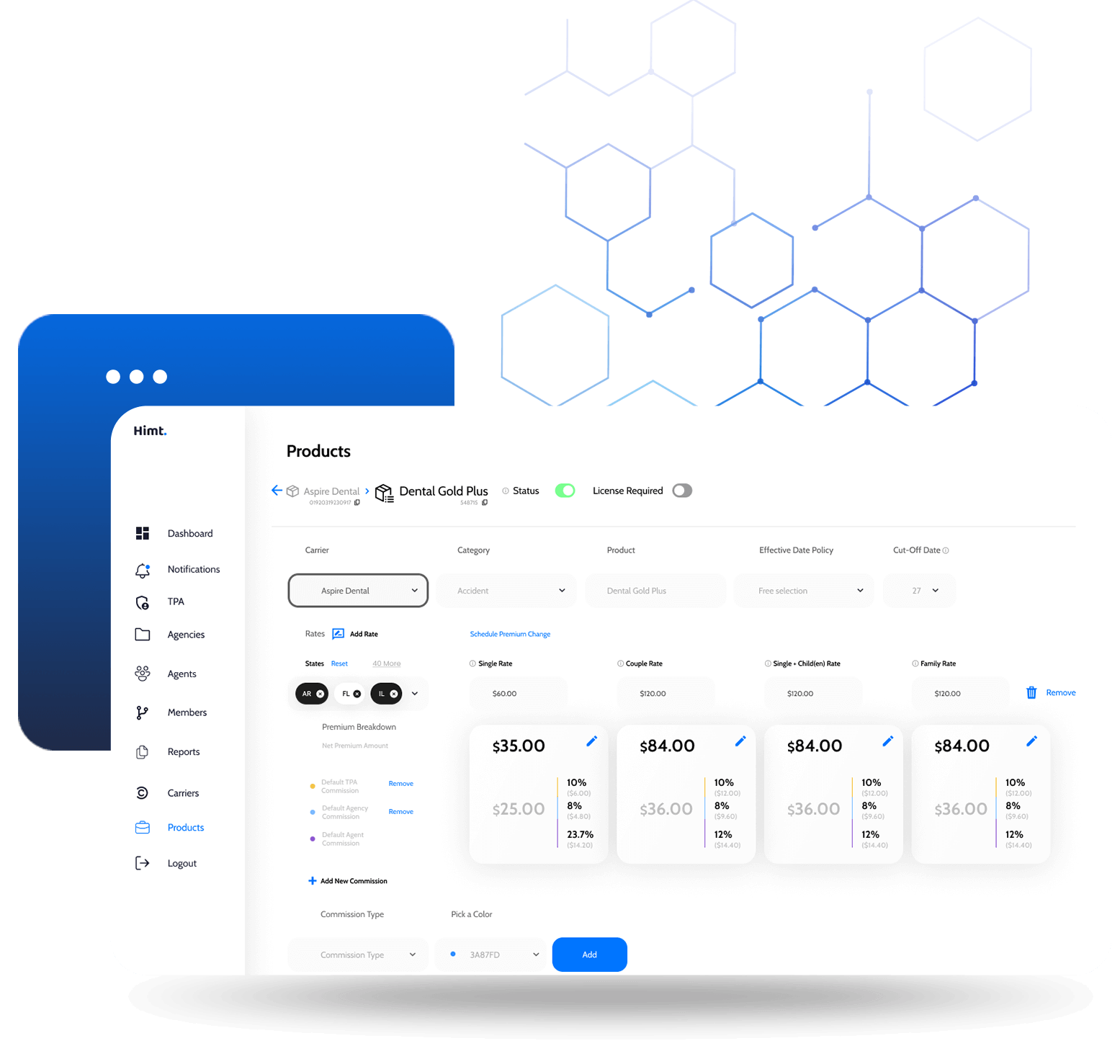 Products feature